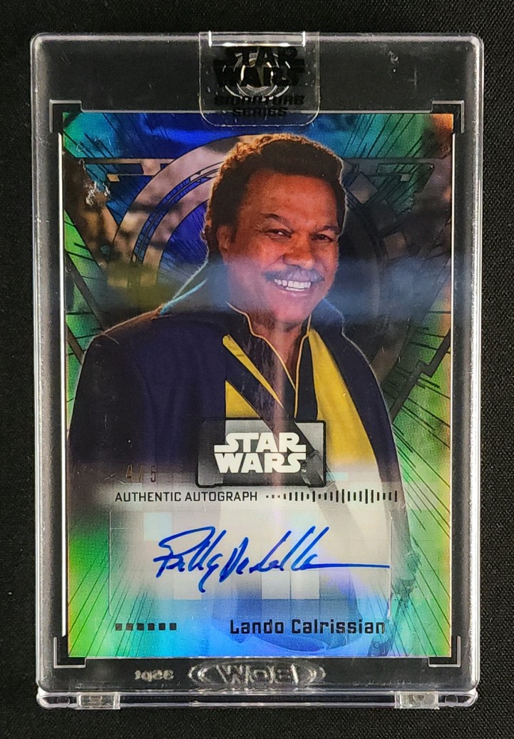 2021 Topps Star Wars Signature Series Billy Dee Williams Lando