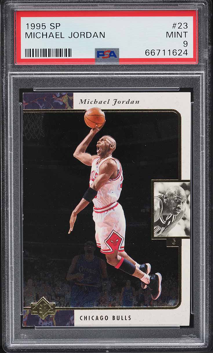 1995 SP Basketball Michael Jordan #23 PSA 9 MINT