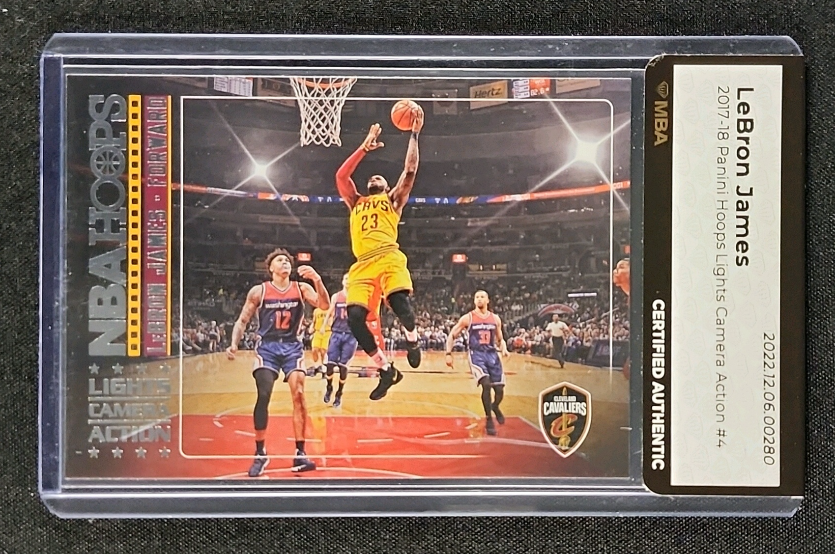 lebron james lights camera action