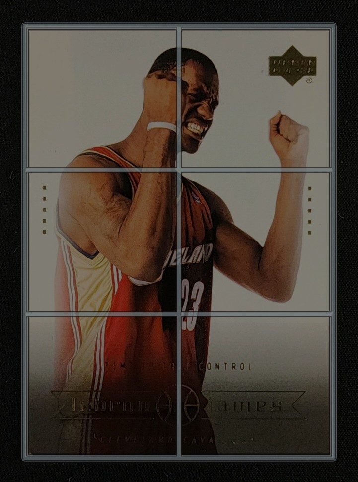 2003 Upper Deck Box Set LeBron James ROOKIE #19 MBA AUTH