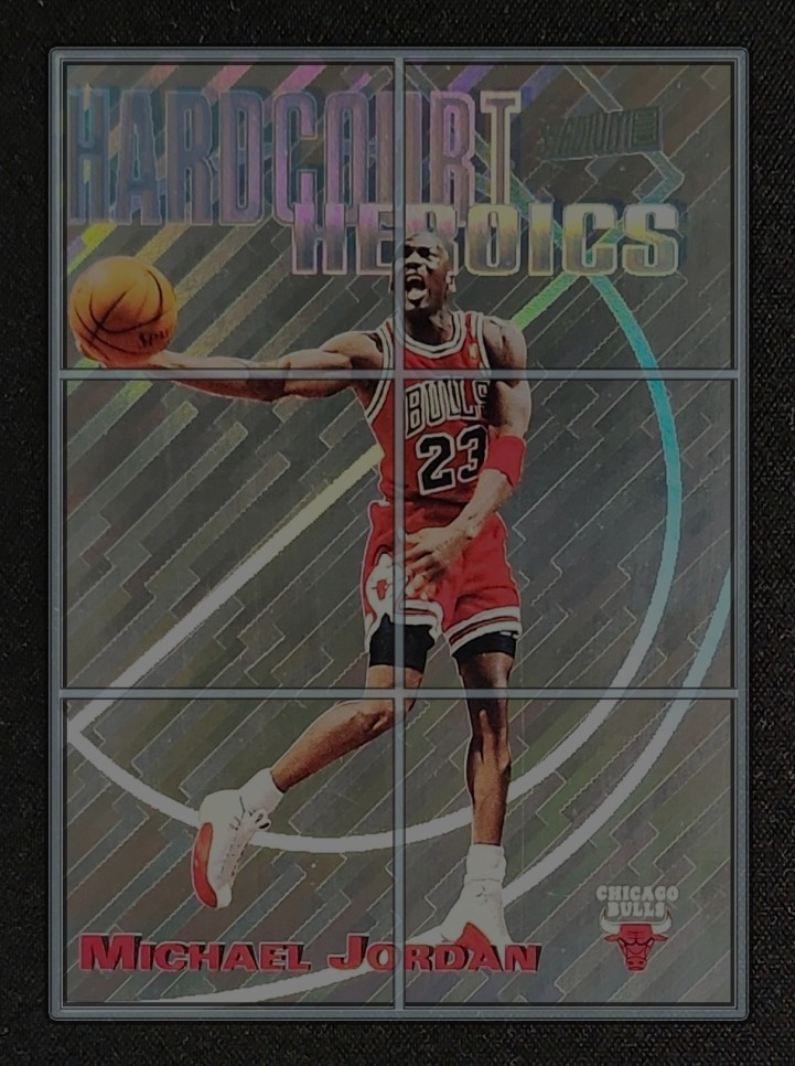 1997 Stadium Club Hardcourt Heroics Michael Jordan #H1 MBA AUTH