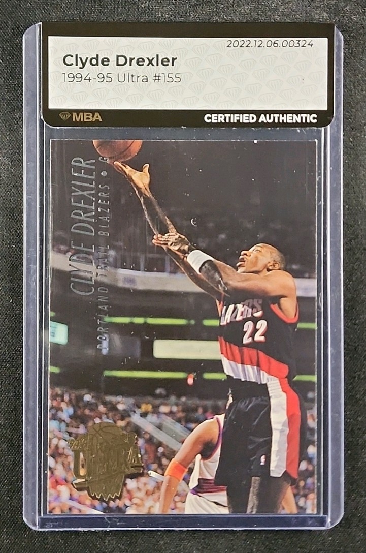 1994 Ultra Basketball Clyde Drexler #155 MBA AUTH