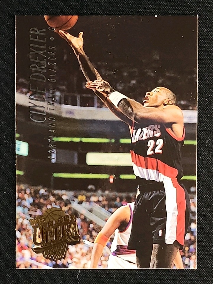 1994 Ultra Basketball Clyde Drexler #155 MBA AUTH