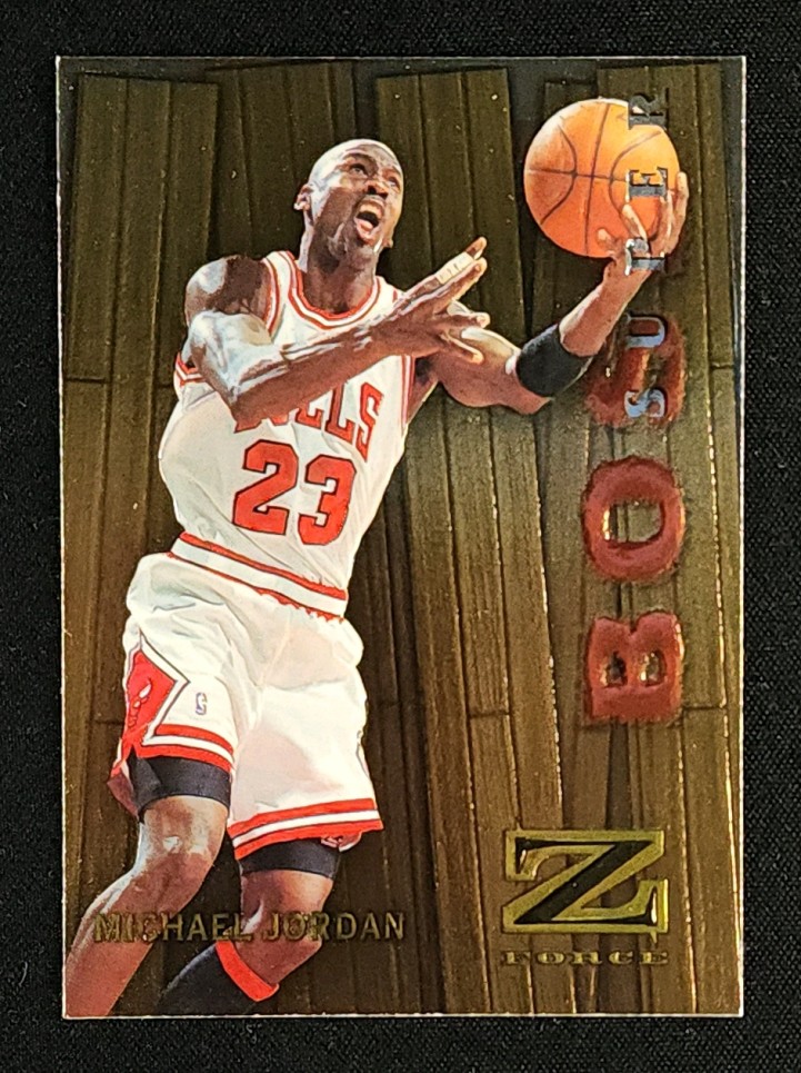 1997 Skybox Z-Force Super Boss Michael Jordan #10 MBA AUTH