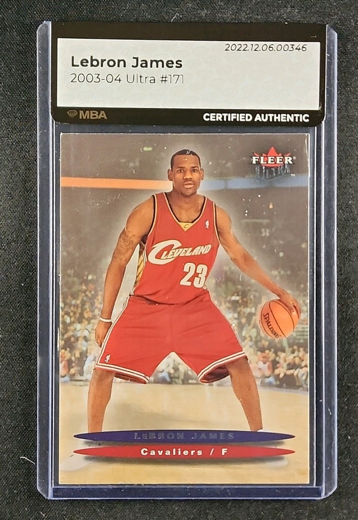 lebron james rookie card with hummer