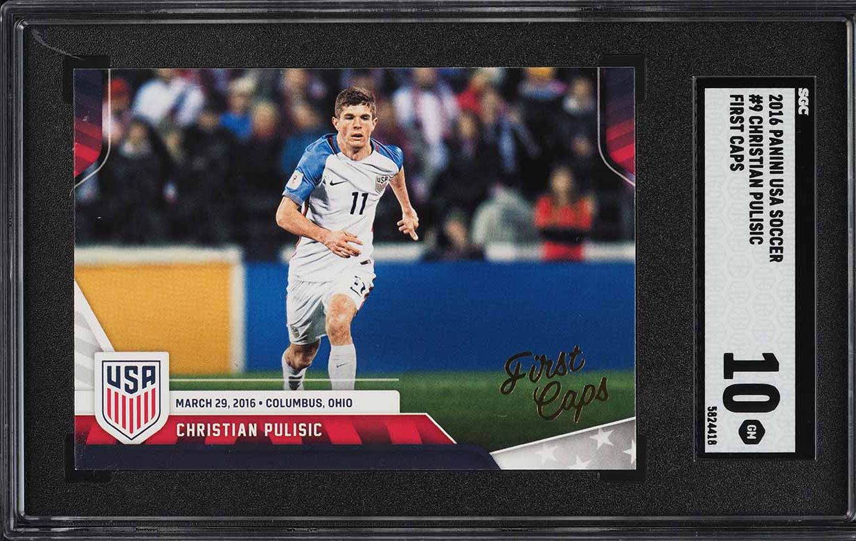2016 Select Purple Prizm Die-Cut Christian Pulisic ROOKIE /149
