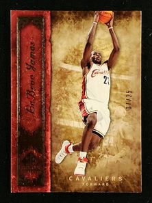 2006 SP Signature Edition Gold LeBron James /25 #14 MBA AUTH
