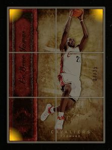 2006 SP Signature Edition Gold LeBron James /25 #14 MBA AUTH