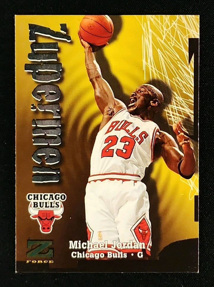 1997 Skybox Z-Force Michael Jordan #190 MBA AUTH