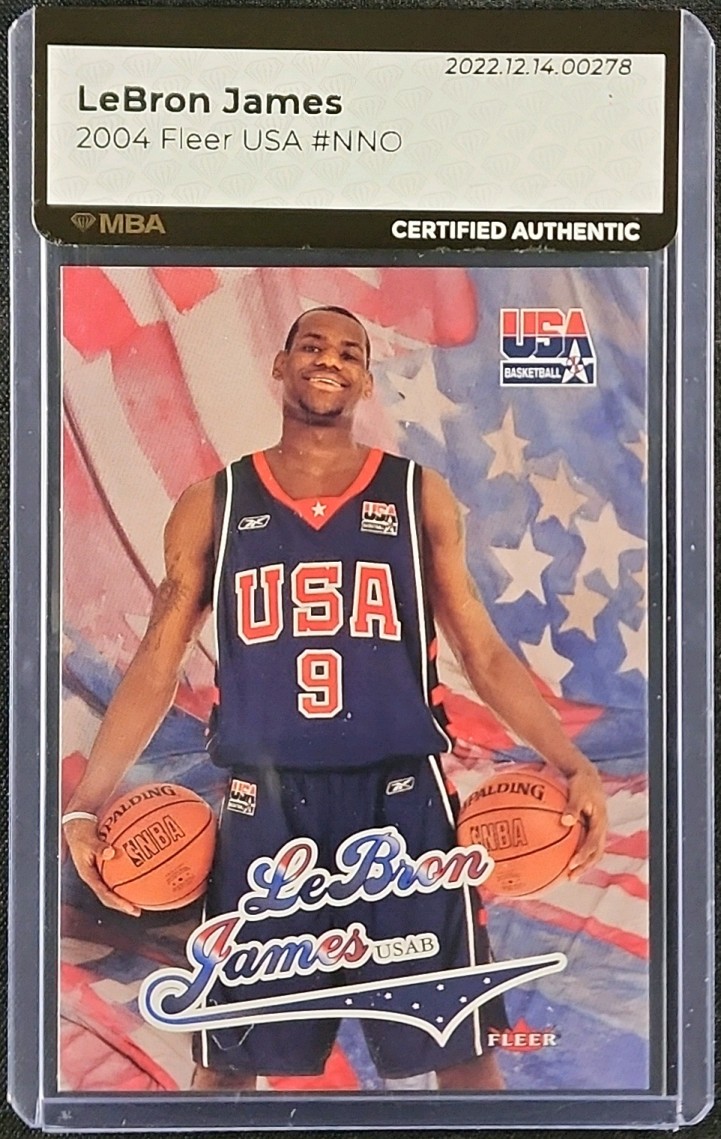 2004 fleer lebron james
