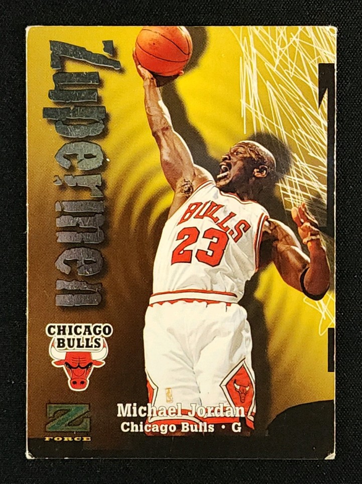 1997 Skybox Z-Force Michael Jordan #190 MBA AUTH