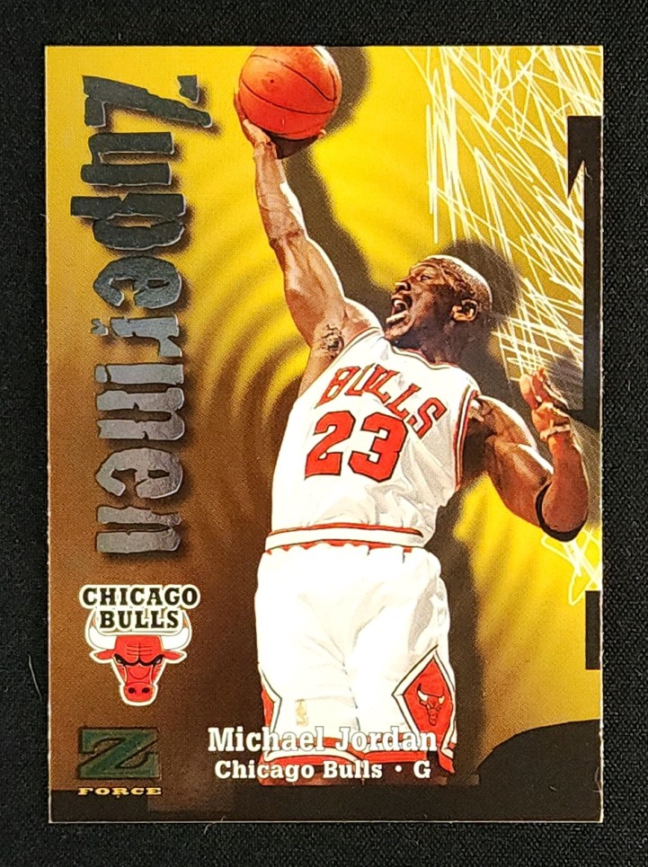 1997 Skybox Z-Force Michael Jordan #190 MBA AUTH