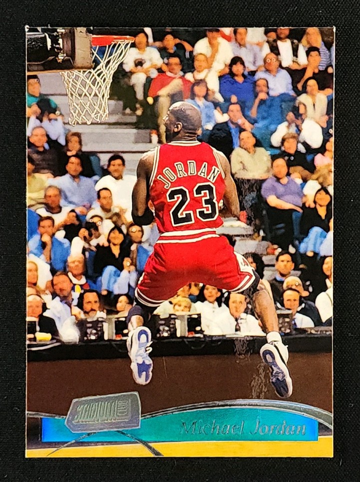 1997 Stadium Club Basketball Michael Jordan #118 MBA AUTH