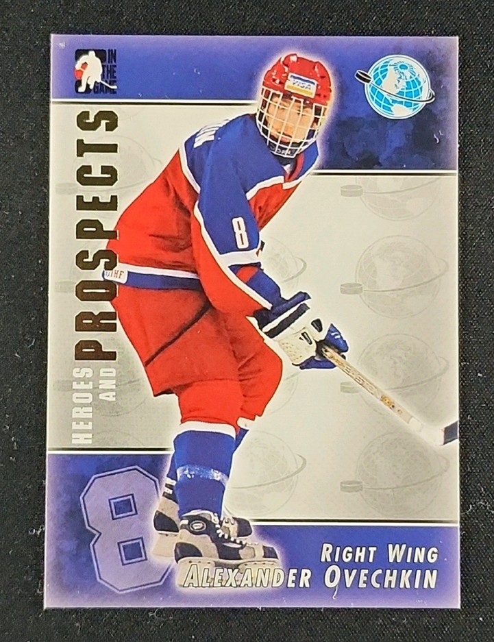 2004 ITG Heroes & Prospects Alexander Ovechkin ROOKIE #116 MBA AUTH