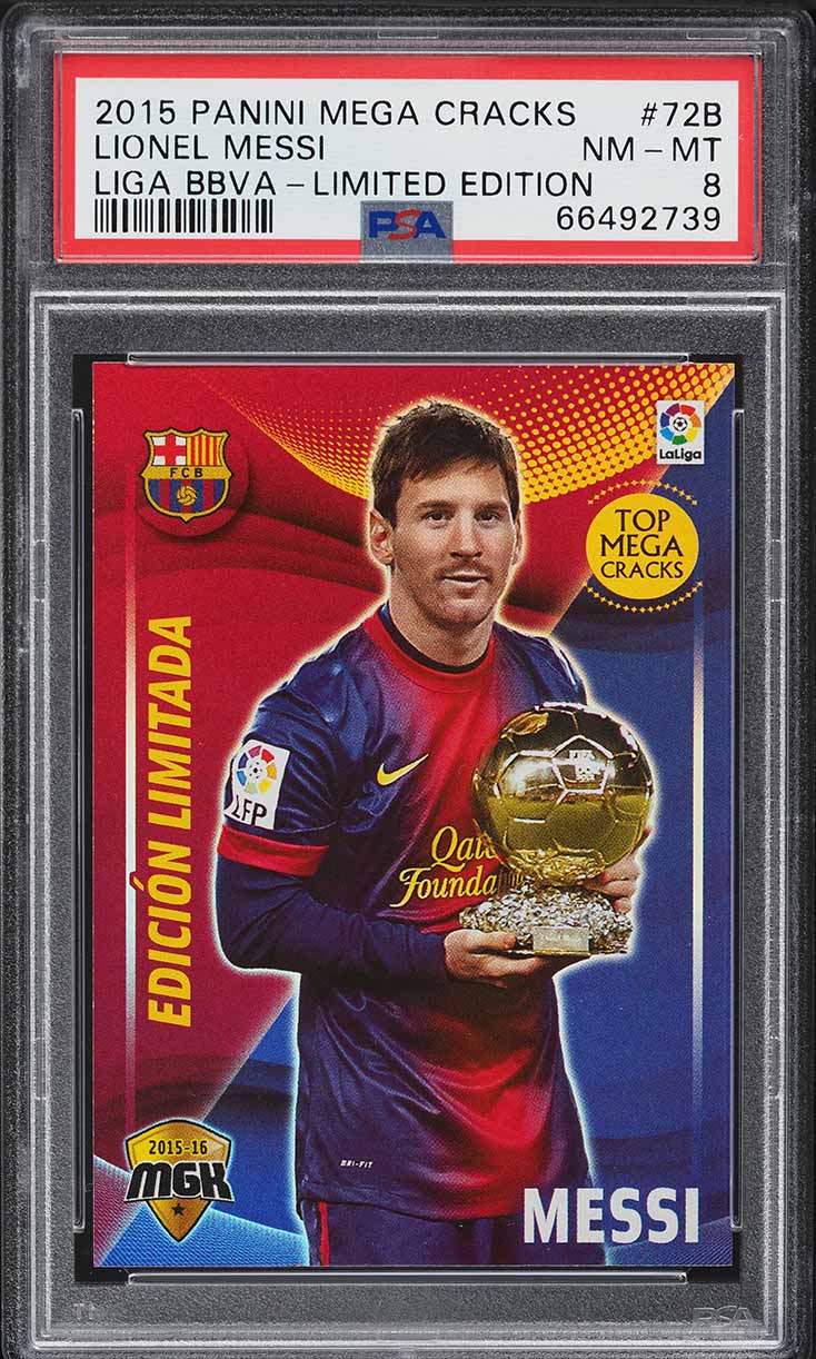 2015 Panini Mega Cracks Liga BBVA Limited Edition Lionel Messi