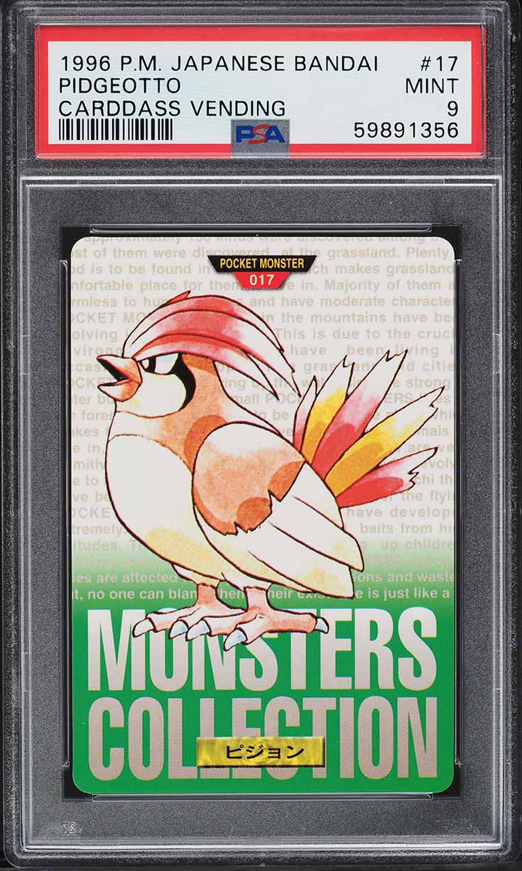Pidgeotto PSA 9