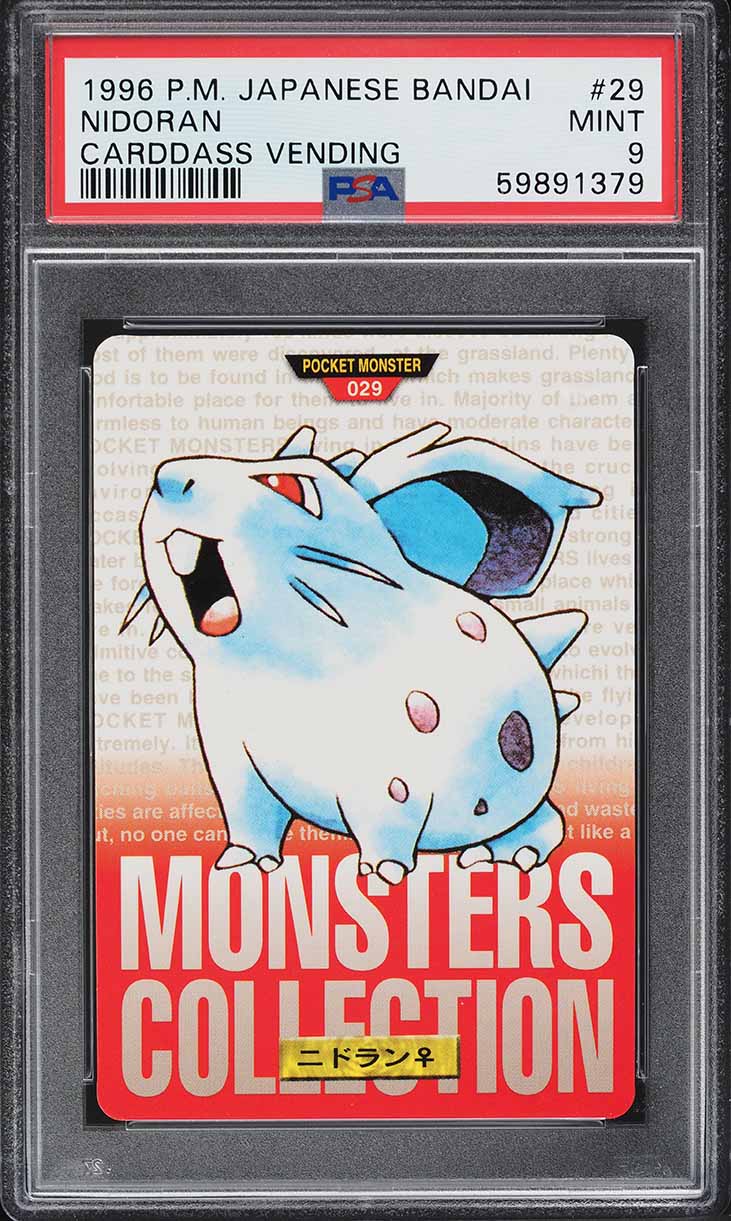 Nidoran F PSA 9