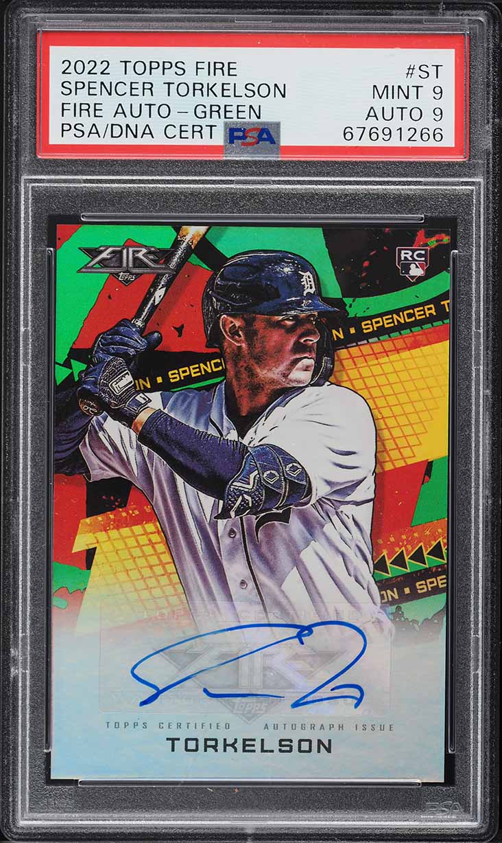 1円スタート】 2022 TOPPS FIRE BASEBALL SPENCER TORKELSON
