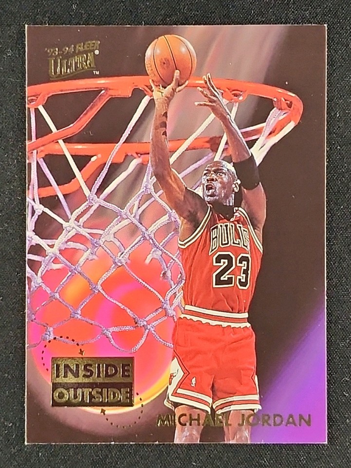 1993 Ultra Inside Outside Michael Jordan #4 MBA AUTH