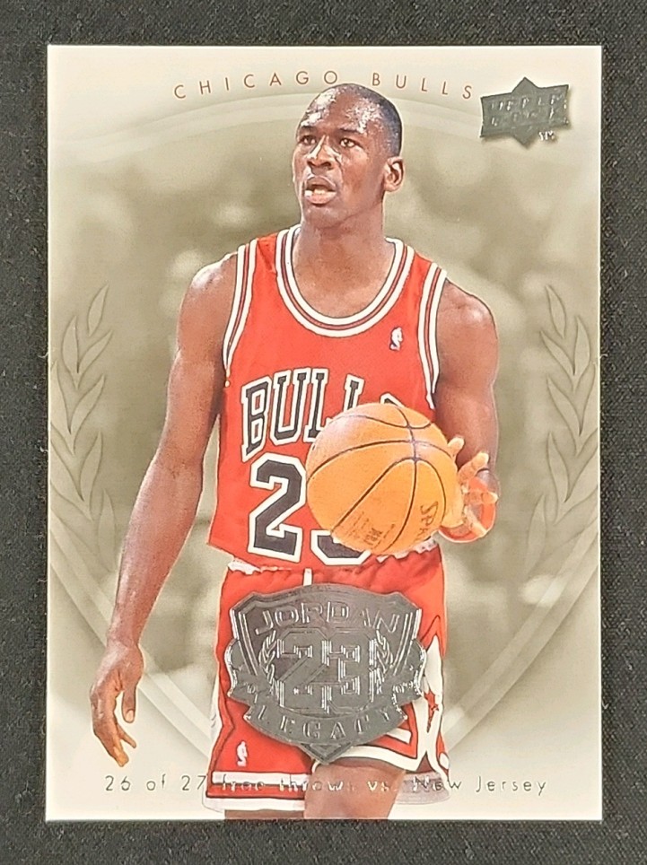 2009 Upper Deck Legacy Collection Michael Jordan #7 MBA AUTH
