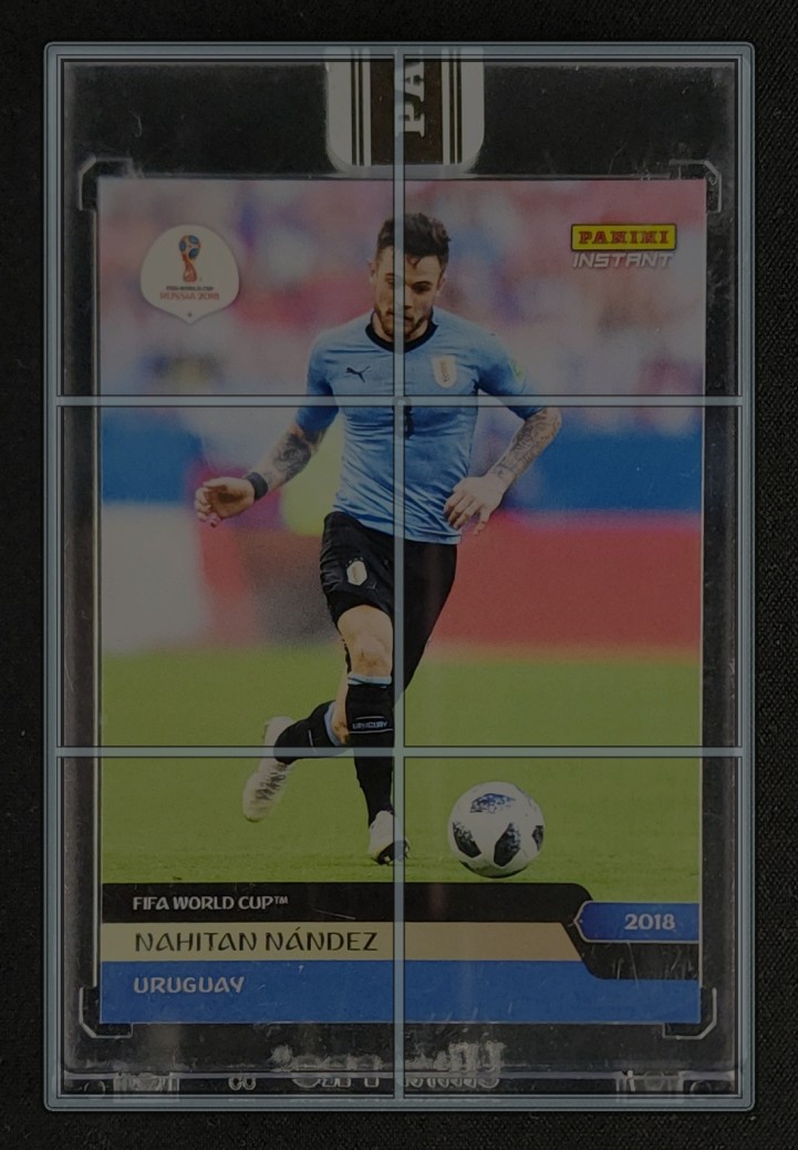2018 Panini Instant World Cup Black Nahitan Nandez 1/1 #79 MBA AUTH