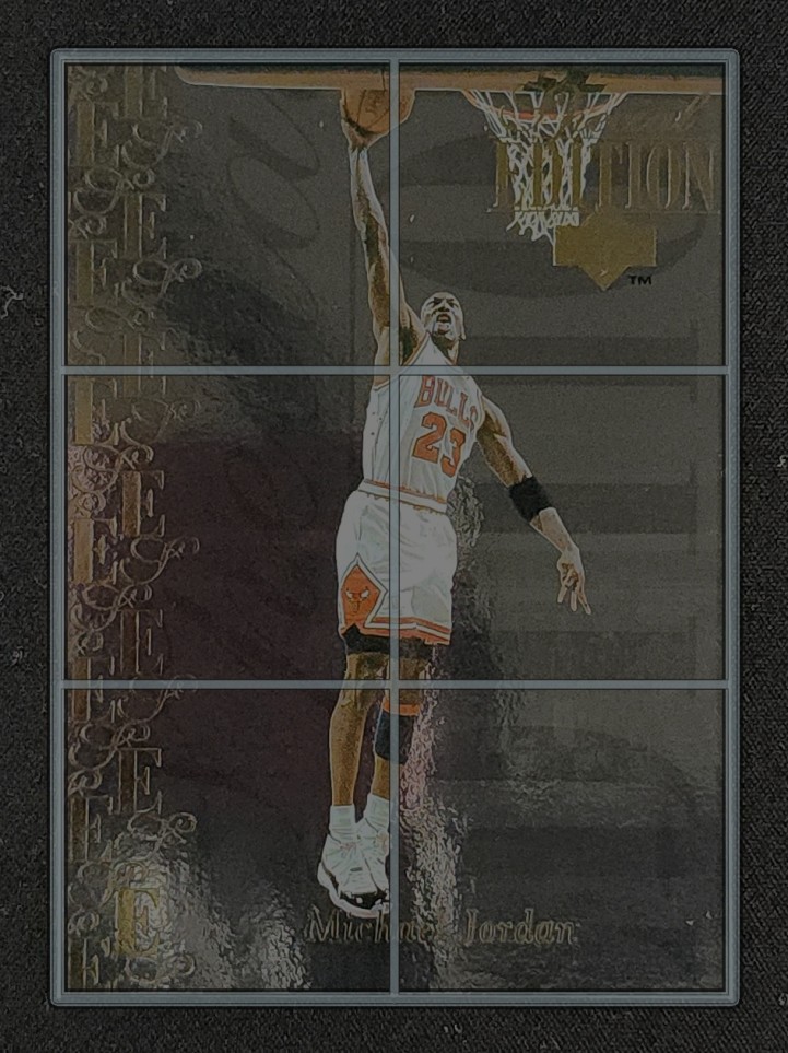 1995 Upper Deck Special Edition Michael Jordan #100 MBA AUTH on