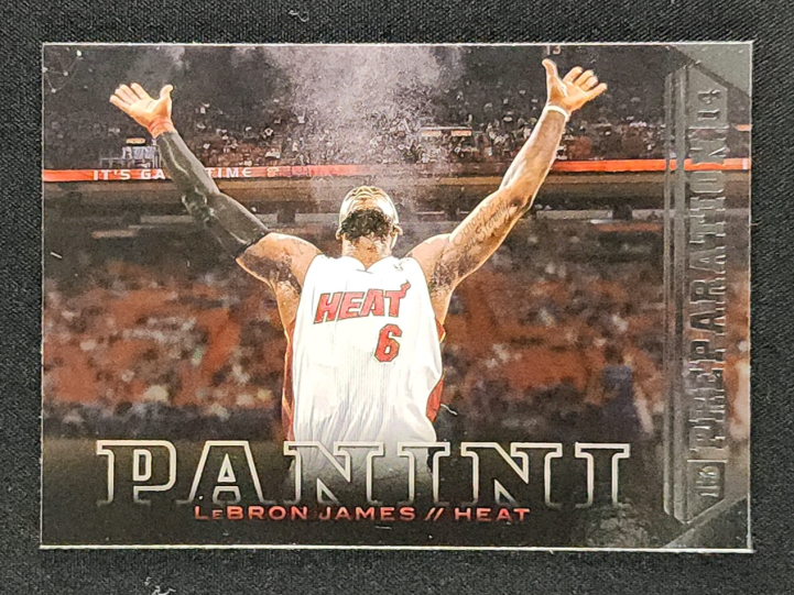 2013 Panini Preparation LeBron James #5 MBA AUTH