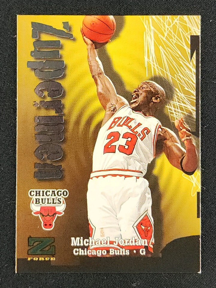 1997 Skybox Z-Force Michael Jordan #190 MBA AUTH