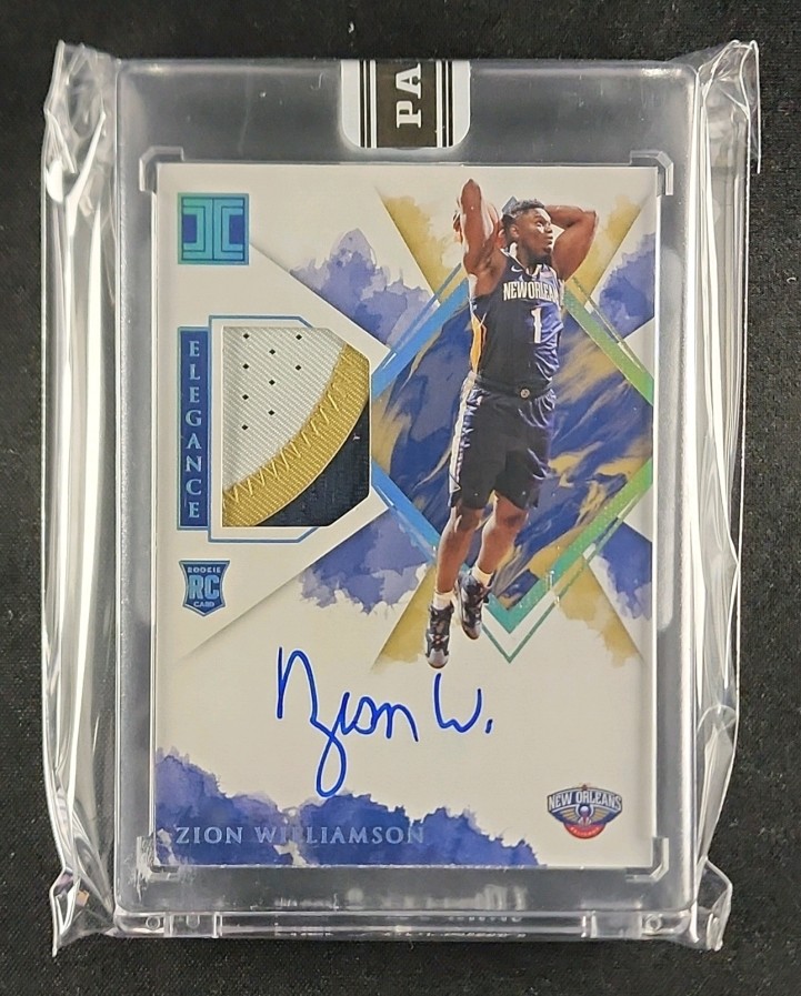 2021 Select X-Factor Memorabilia Zion Williamson PATCH AUTO /99 