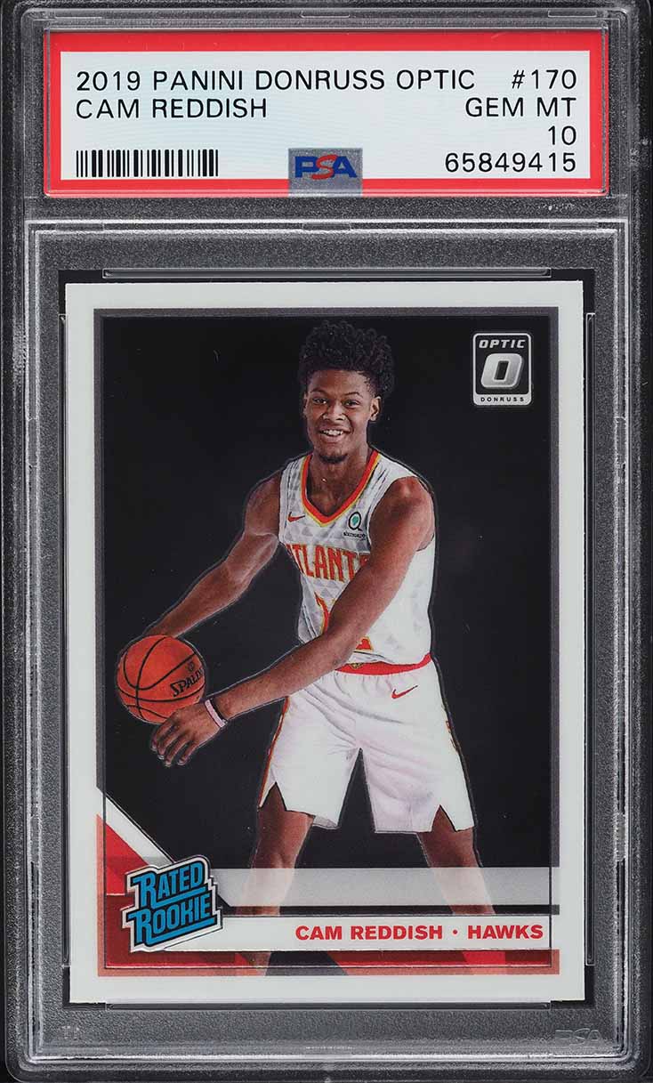 2019 Donruss Optic Cam Reddish ROOKIE #170 PSA 10 GEM MINT