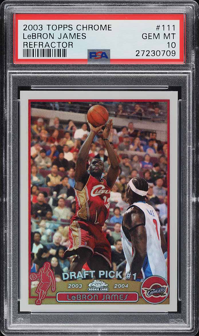 Lebron James · 2003 Topps Chrome Basketball