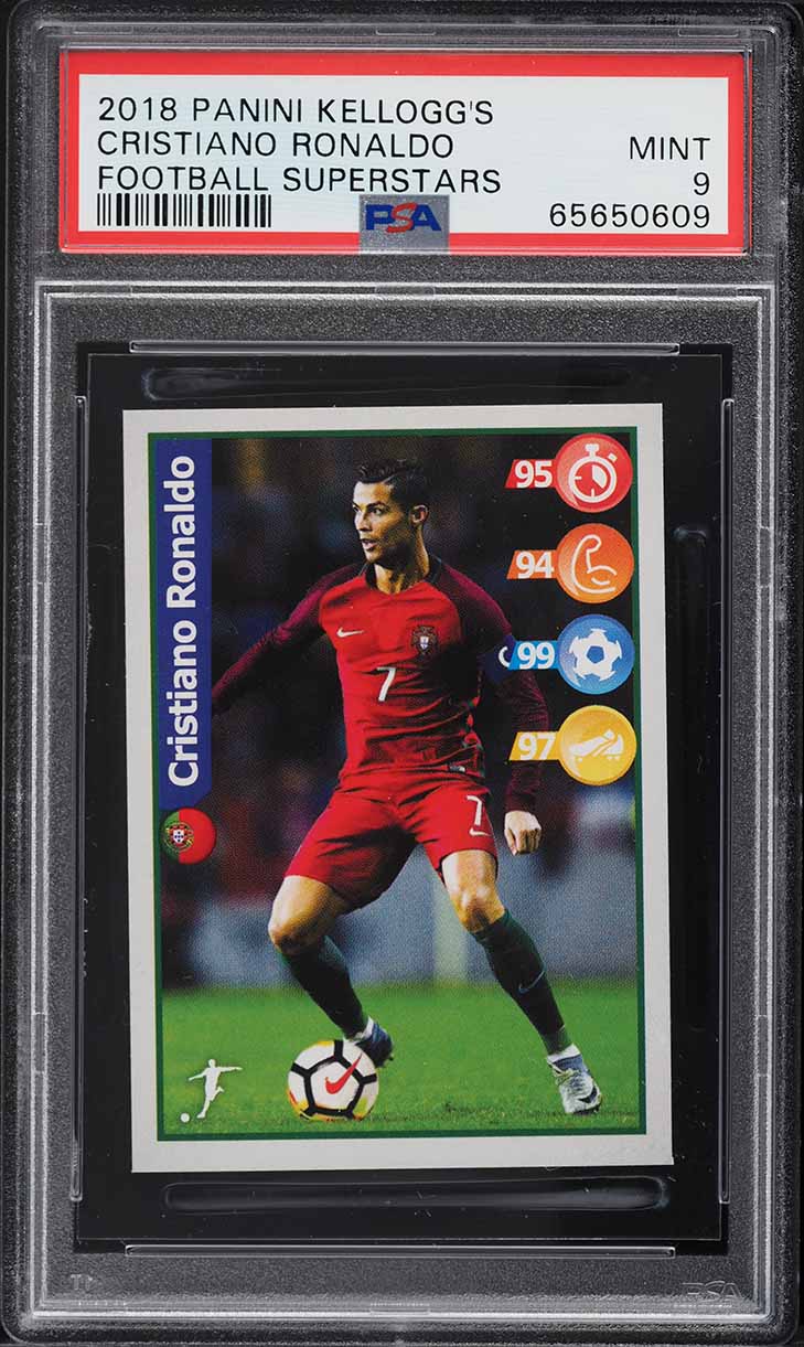2018 Panini Prizm World Cup Cristiano Ronaldo #154 PSA 10 GEM MINT