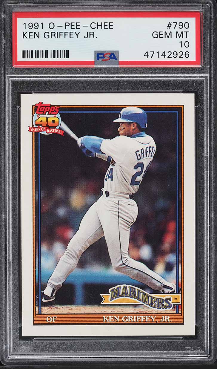 1991 O-Pee-Chee Ken Griffey Jr. #790 PSA 10 GEM MINT