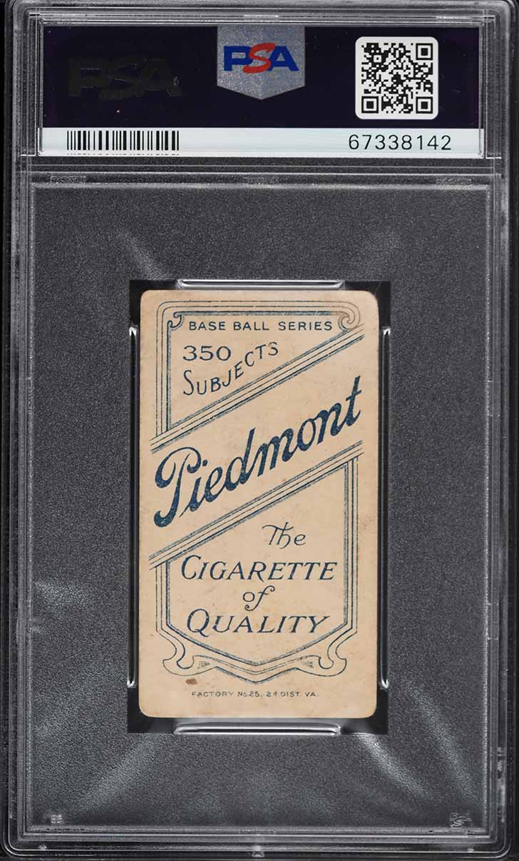 1909-11 T206 Joe Lake ST.LOUIS, NO BALL PSA 2 GD