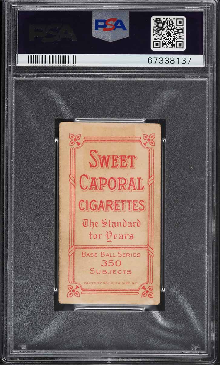 1909-11 T206 Joe Lake ST.LOUIS, NO BALL PSA 2 GD