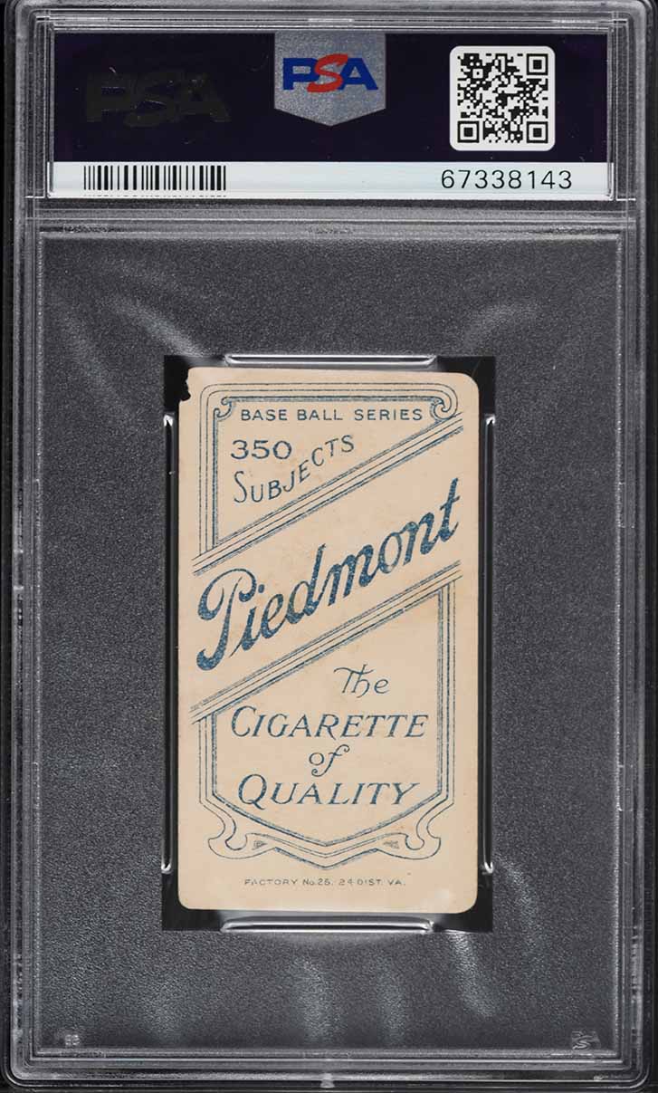 1909-11 T206 Joe Lake ST.LOUIS, NO BALL PSA 1 PR