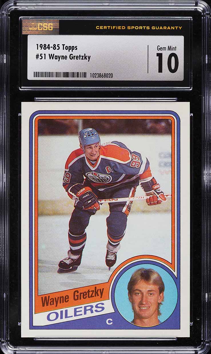 1984 Topps Hockey Wayne Gretzky #51 CSG 10 GEM MINT