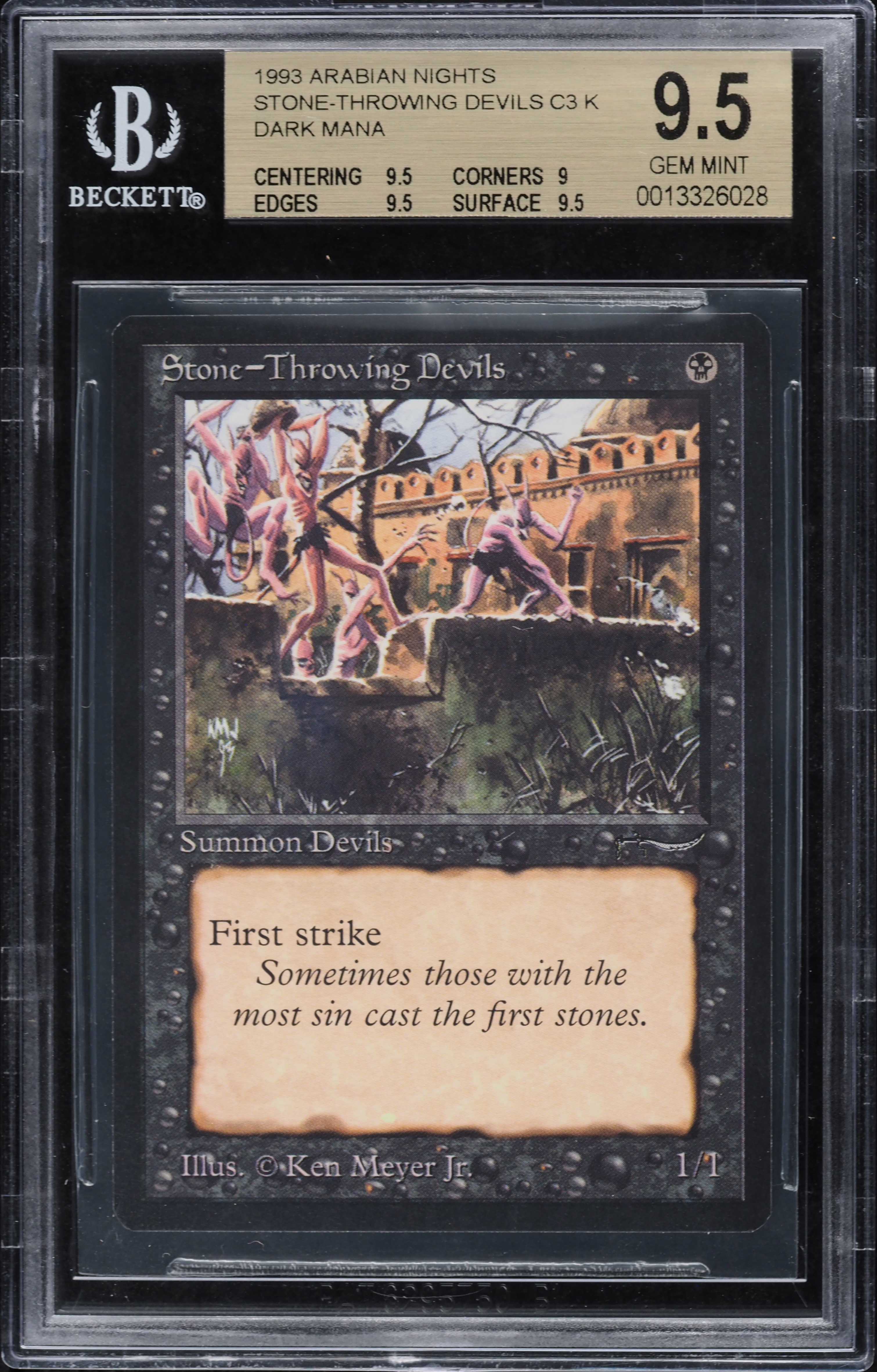 stone throwing devils mtg card Stone-Throwing Devils (light) main image 1
