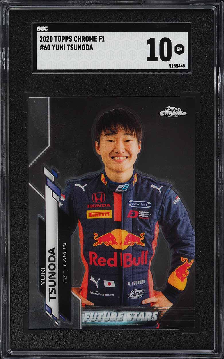 23 TOPPS CHROME YUKI TSUNODA 角田裕毅 世界25枚 【公式通販】