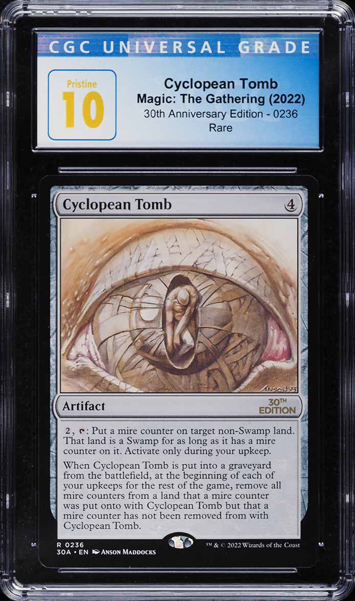 2022 Magic The Gathering MTG 30th Anniversary Cyclopean Tomb #236