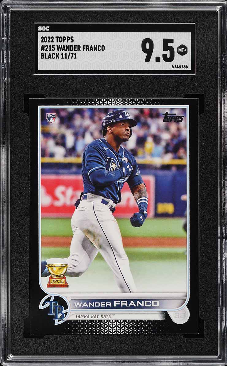 2019 Bowman Chrome Wander Franco PROSPECT #BCP100 PSA 10 GEM MINT