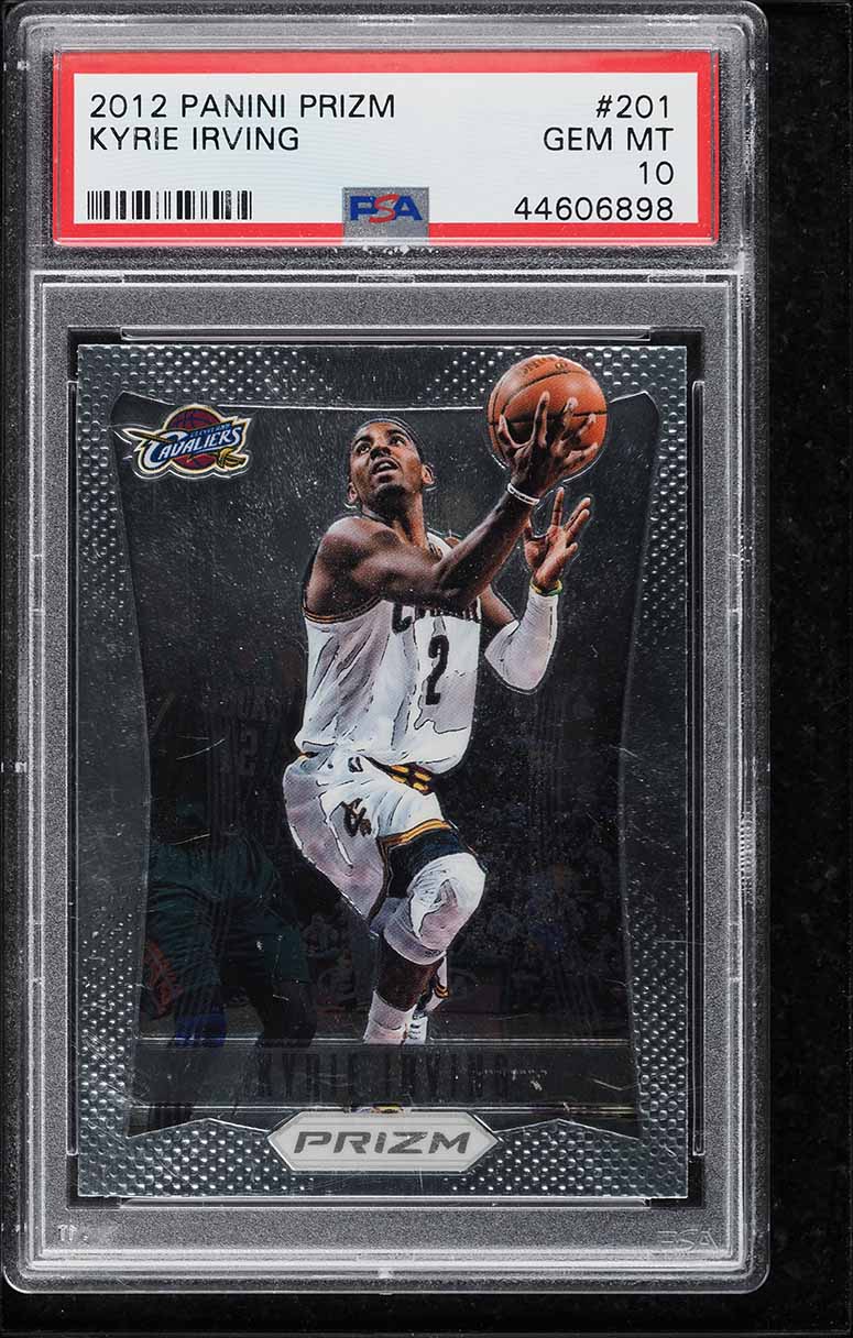 2012 Panini Prizm Kyrie Irving ROOKIE #201 PSA 10 GEM MINT