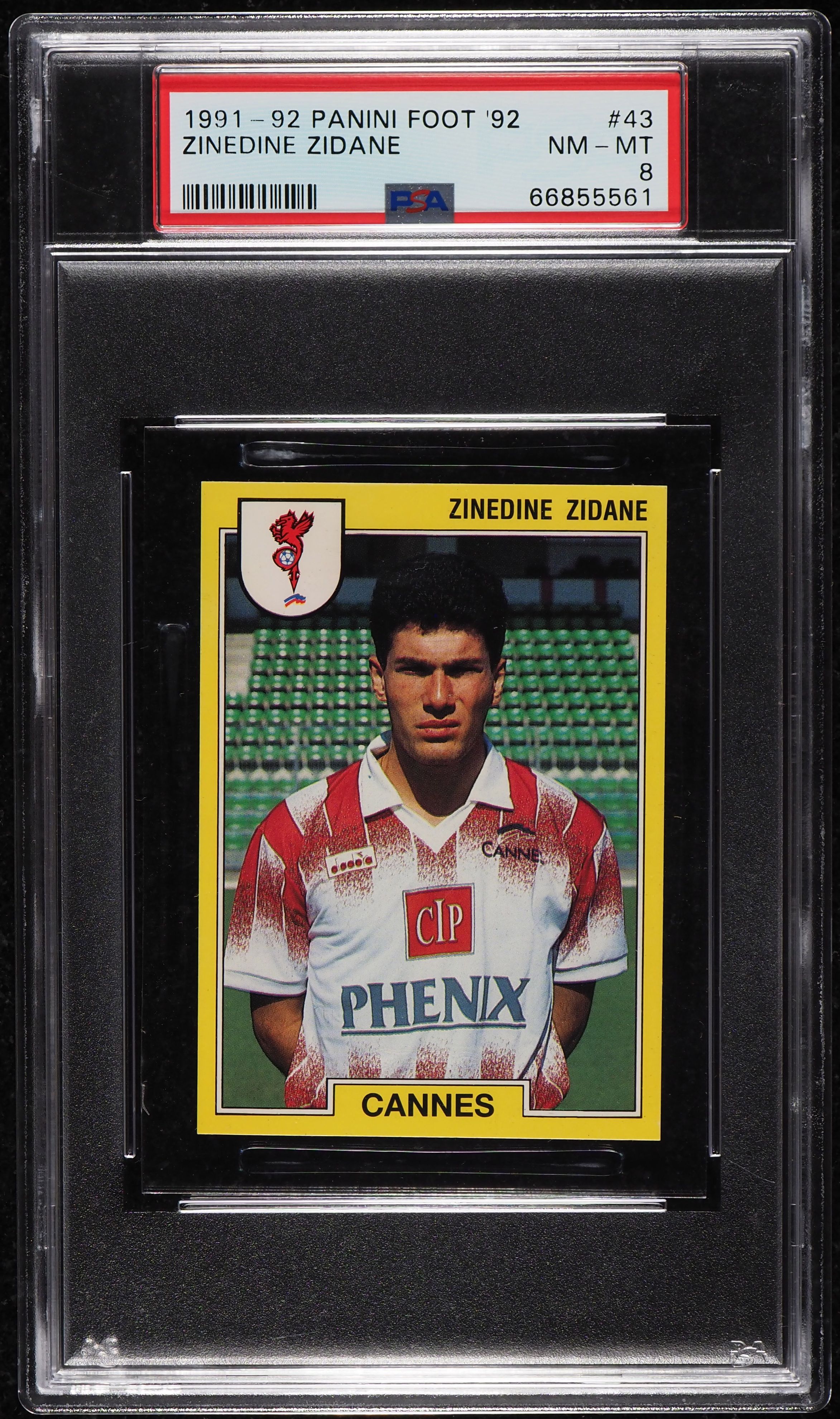 8 Cards Onze Mondial Rookies Zinedine Zidane 1991 Beckenbauer