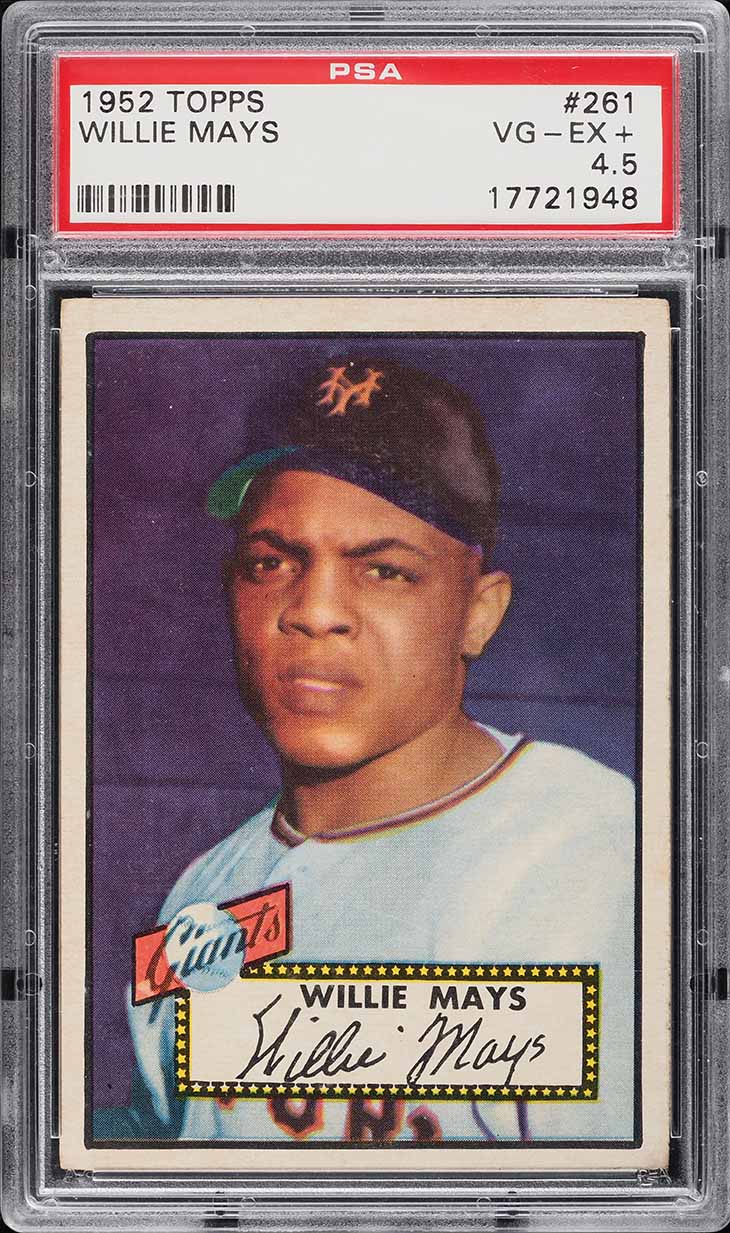 1952 Topps Willie Mays #261 PSA 4.5 VGEX+