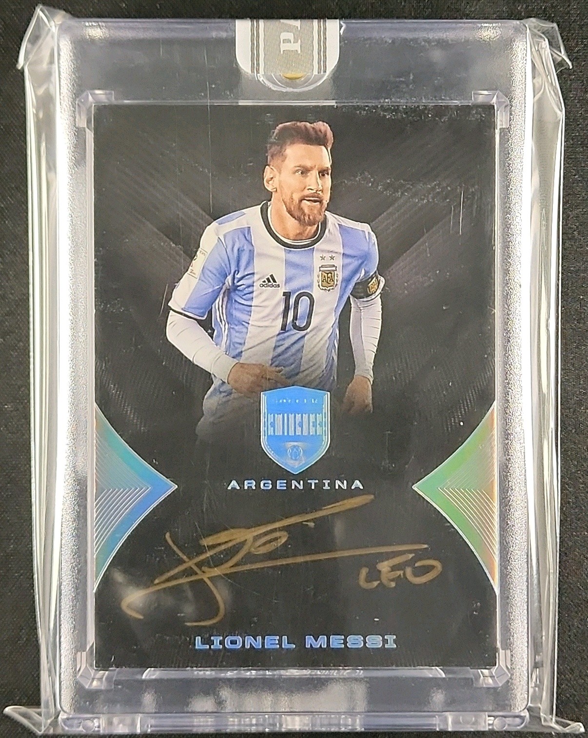 2021 Panini White Box '18 Eminence Lionel Messi AUTO 1/1 #EM-LM