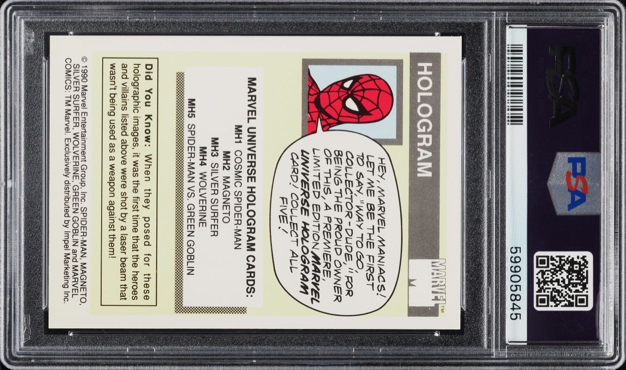 holographic spiderman card 1994 Fleer Amazing Spider-Man Hologram card 4 OF 4 Spider-Man – Grants Cards  and Collectibles