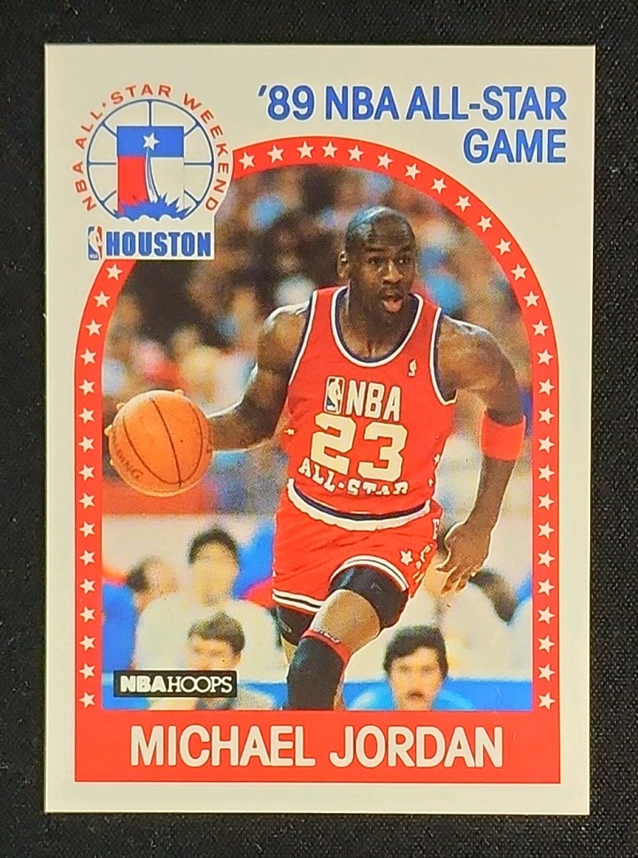 1989 Hoops Michael Jordan ALL-STAR #21 MBA AUTH