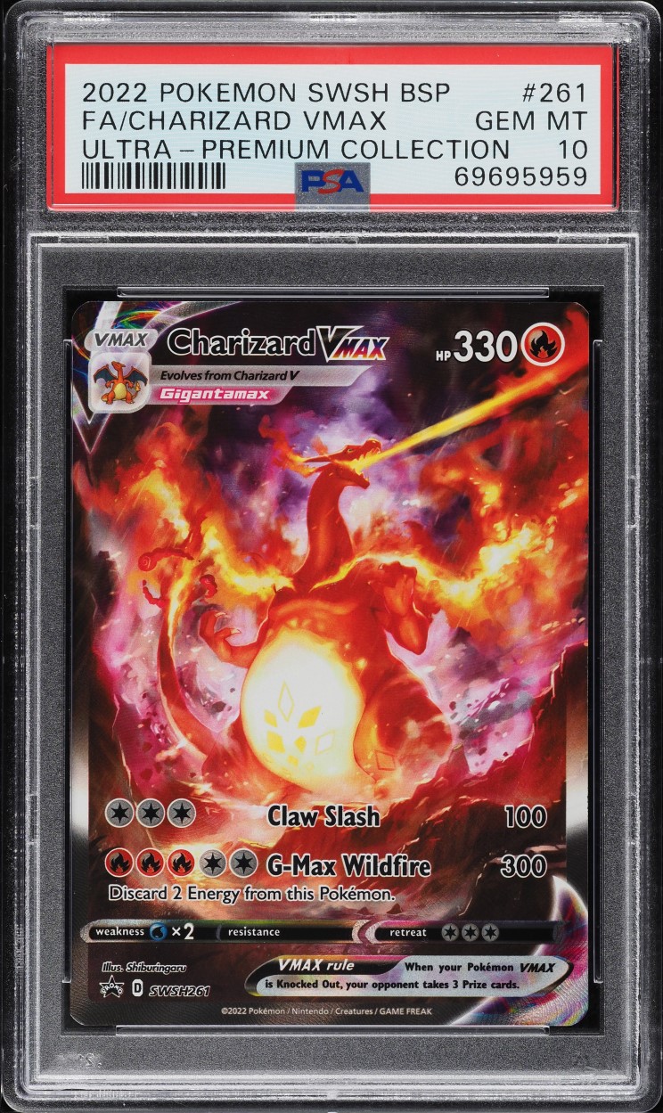 ultra rare pokemon cards charizard Pokemon Charizard GX 9/68 Full Art Ultra Rare Holo Hidden Fates main image 1