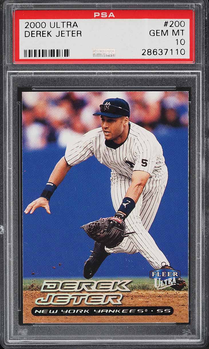 2000 Ultra Derek Jeter #200 PSA 10 GEM MINT