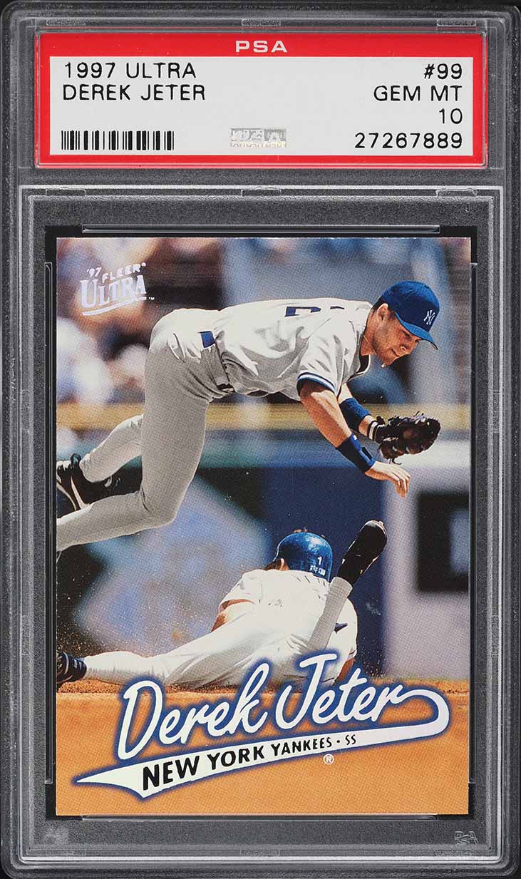 1997 Ultra Derek Jeter #99 PSA 10 GEM MINT